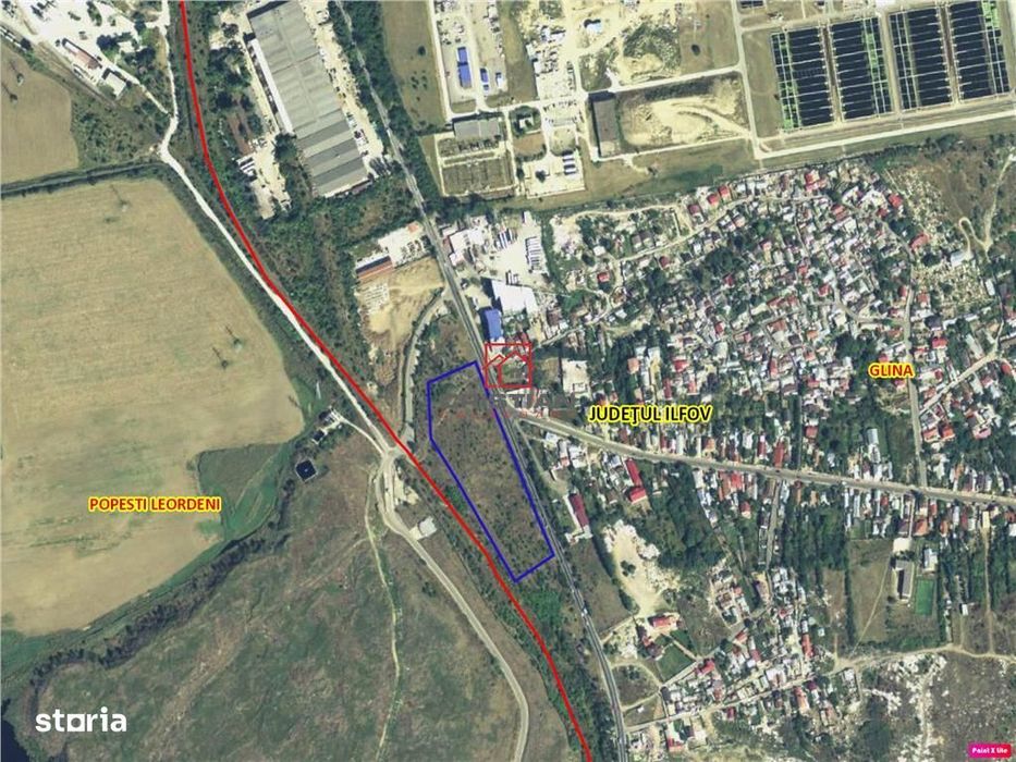 Vanzare teren industrial Glina - Centura, ILFOV