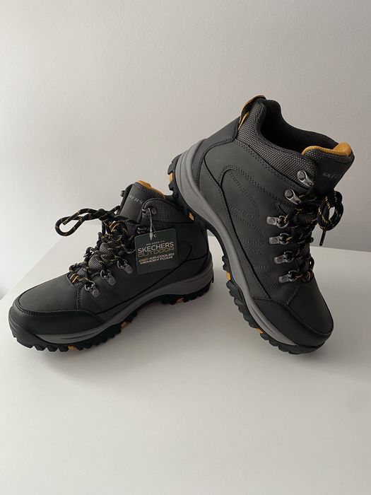 Ghete de iarna, Skechers, noi, 41,5, băieți