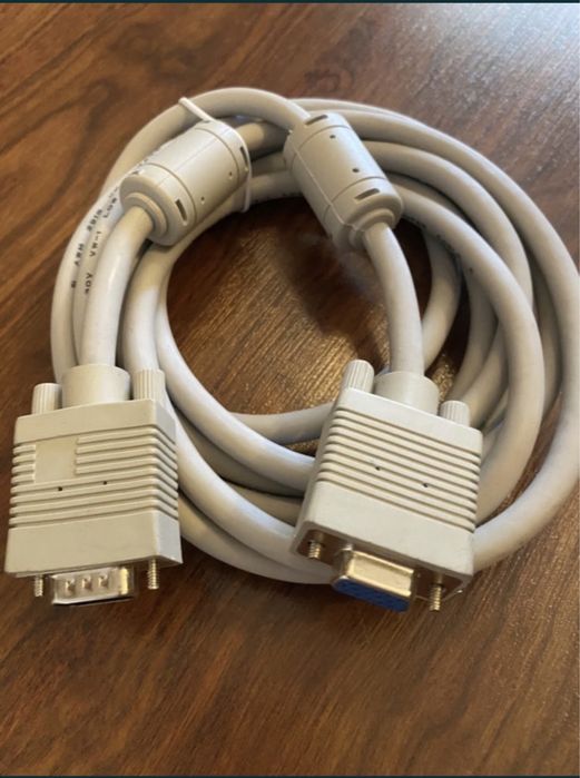 Кабель удлинитель Vga новый