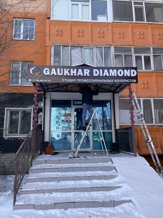 Баннер стенд объемные буквы