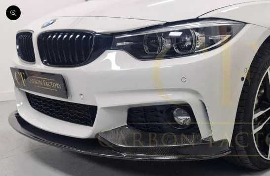 Prelungire bara fata BMW F32 F33 F36 Seria 4 M-perf Fibra de Carbon