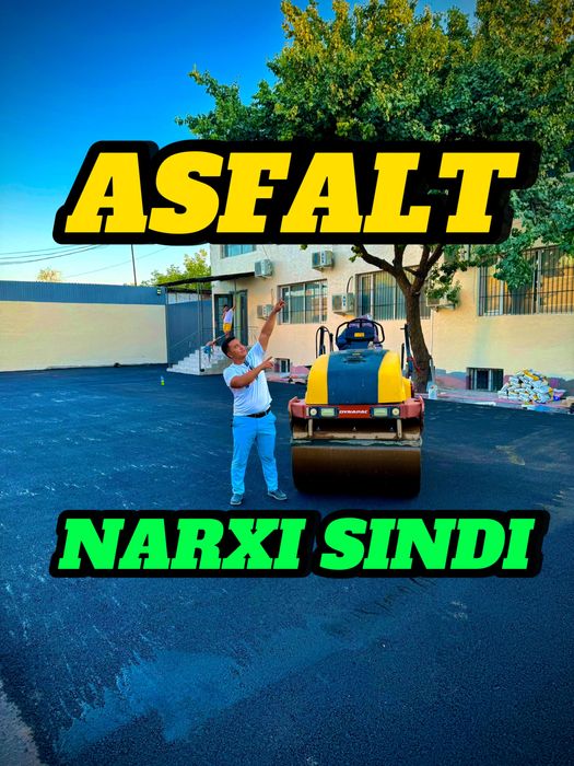 Нарх Синдими ? Асфальт ишлари килиш Асфалт Хизмати Нархи