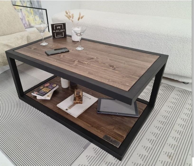 Лофт стол, loft stol jurnal stoli, журнальный столик