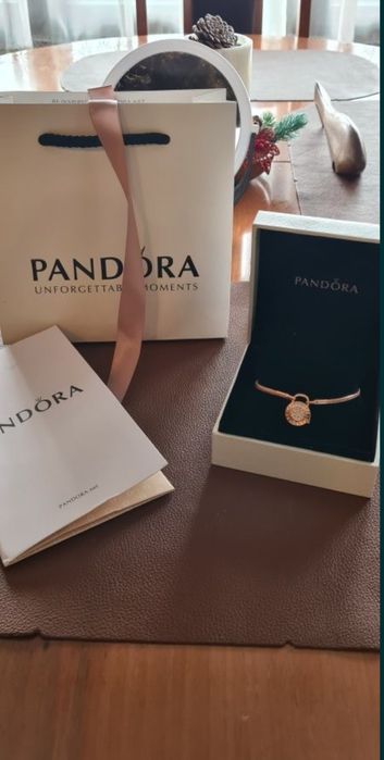 Пандора shine rose gold