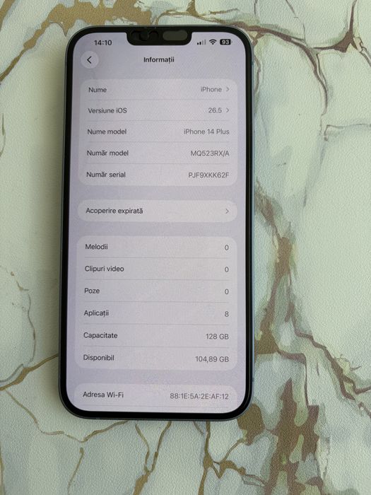 Iphone 14 plus - 128 GB