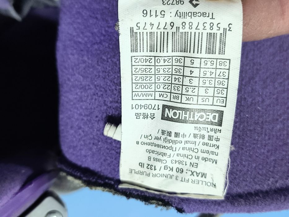 Role reglabile Dechatlon