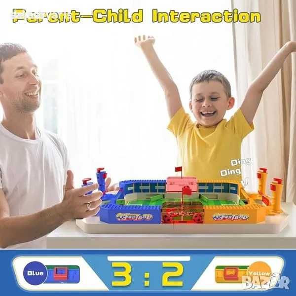 Мини футболна маса - За игра в стаята, портативна, за възрастни и деца