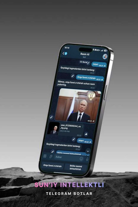 Telegram bot | Veb sayt va mini app yasash | Sifatli va ishonchli!