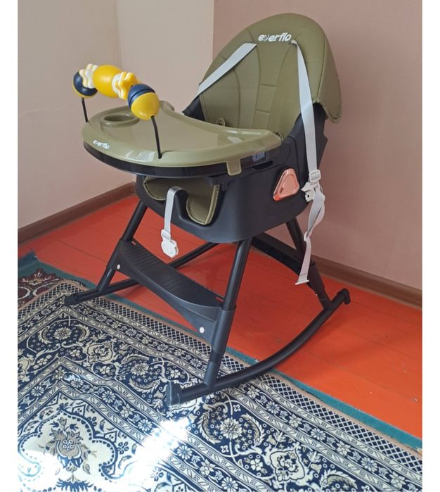 Детский стульчик для кормления 2в1