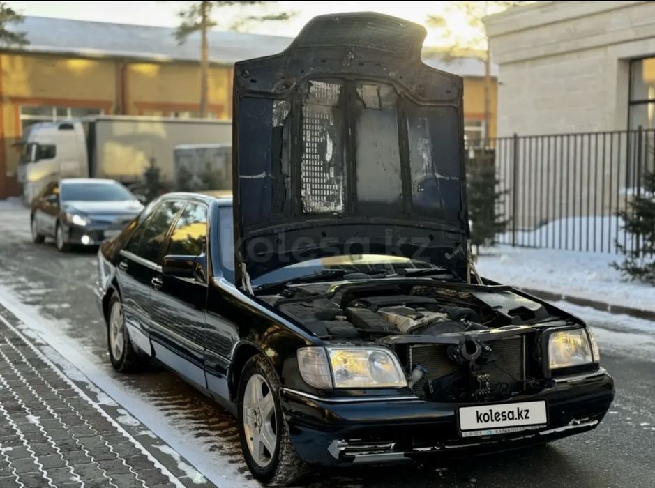 Mercedes w140 3.2 автомобиль