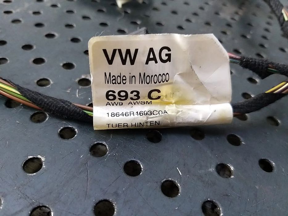 Cablaj instalatie electrica usa stanga spate vw polo 6r