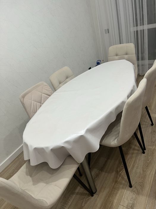 Стол для кухни овальный