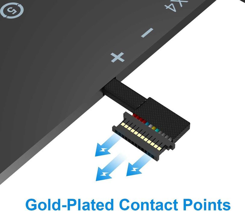 HASESS Батерия за лаптоп Dell - DXGH8 - P82G001, P113G001