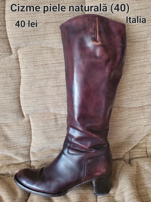 Cizme damă(piele naturală)