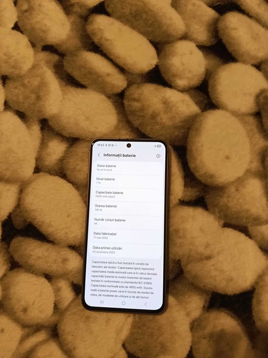 Samsung Galaxy A56 256GB baterie 100% impecabil