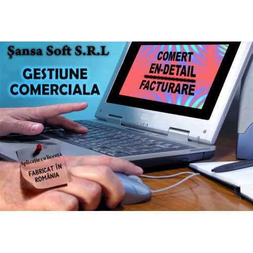 1200lei-Soft  GESTIUNE COMERCIALA pt.MAGAZIN,complet,licentiat,fabr.RO