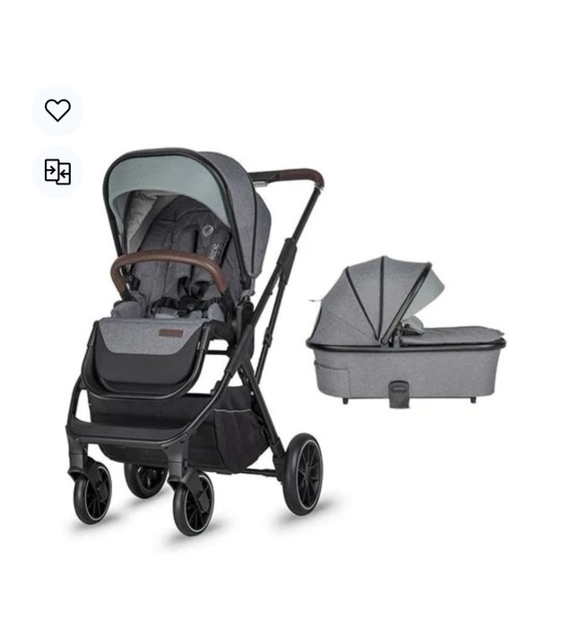 Carucior Modular 2 in 1 Coccolle Silene Lunar Rock