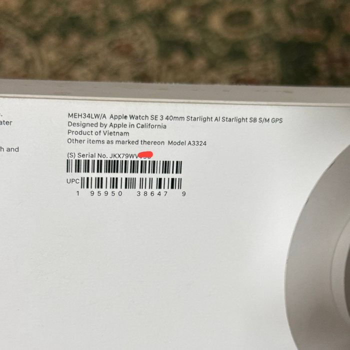 Skidka!!! Apple Watch SE 3 Starlight 40mm