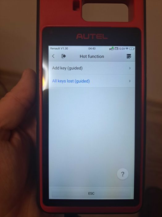 AUTEL уред за копиране авто ключове никога не е ъпдейтвано