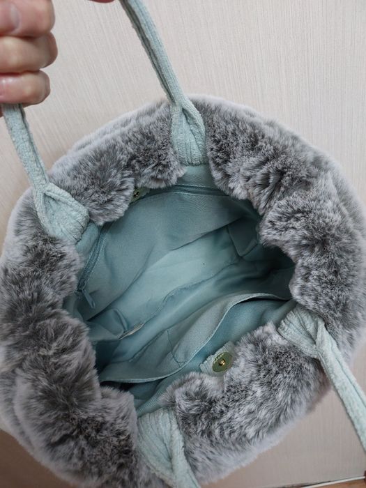 Сумка из вельвета