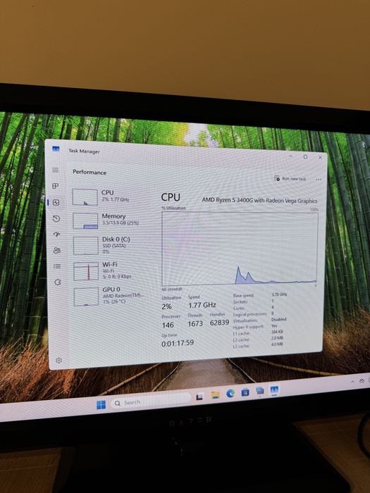 OFERTA! Setup PC Gaming Ryzen 5 | 16GB RAM | Monitor + Mouse + Antena