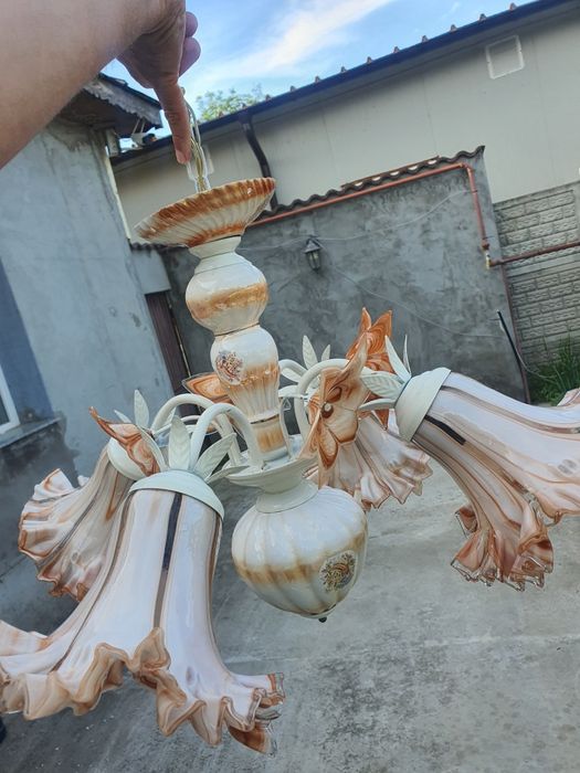 Lustra 4 brate floral