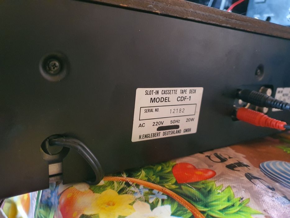 Deck de colecție   englebert cdf 1