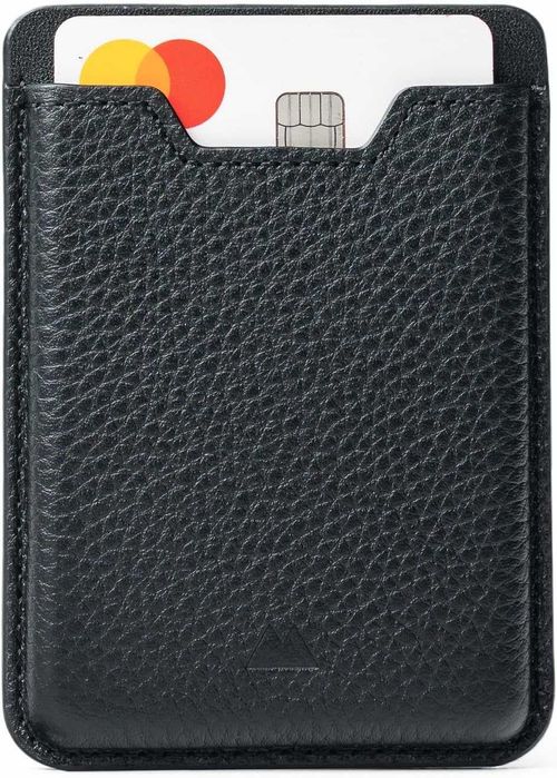 Mous MagSafe магнитен портфейл за мобилен телефон, MagSafe– черна кожа