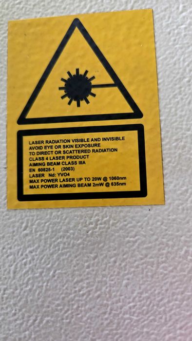 Fiber laser nano Vis