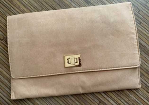 Sandale Bej/Nude + Poșetă Plic