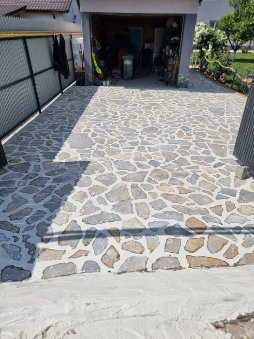 Pavaj din piatra naturala din Grecia