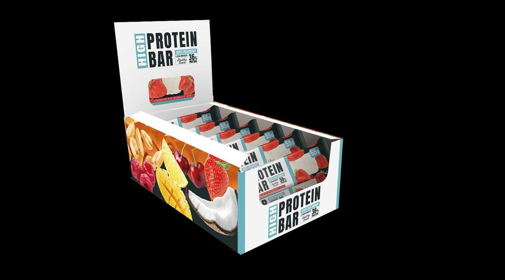 High Protein Bar кутия 24 броя x 55 g