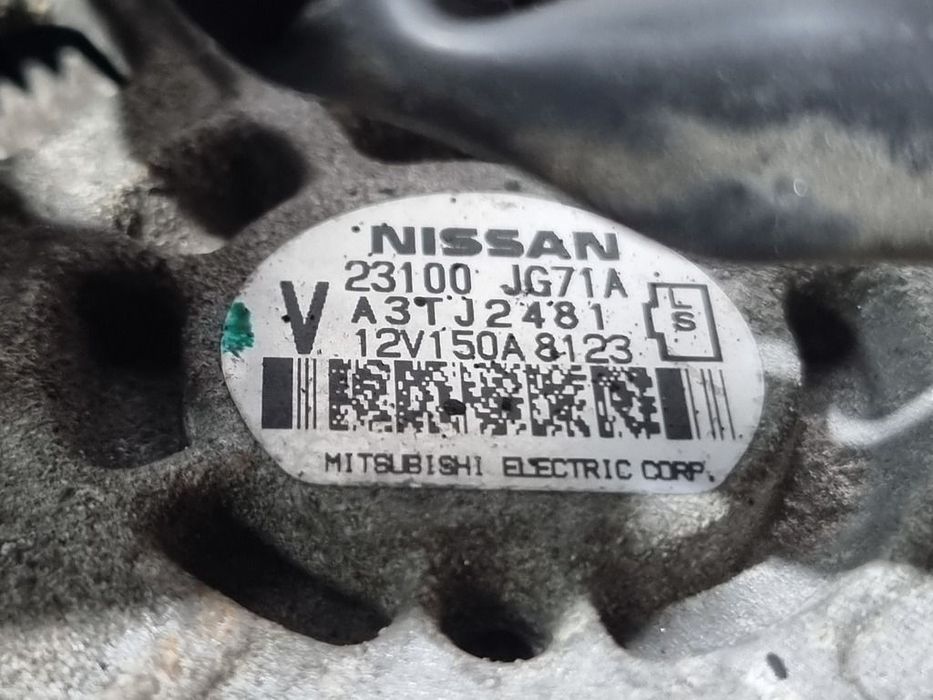 Alternator Renault Koleos 2.0 D 2008 - 2011 150CP 1995CC M9R832 Euro5 (1493) Diesel ...