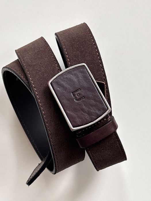 Liu Jo тъмно кафяв кожен колан