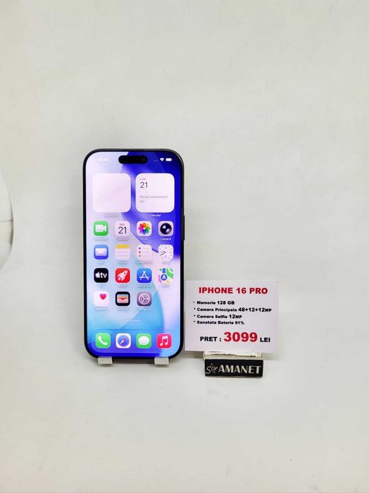 ***STAR*** Shop: Iphone 16 Pro - 128GB - GARANTIE!!!