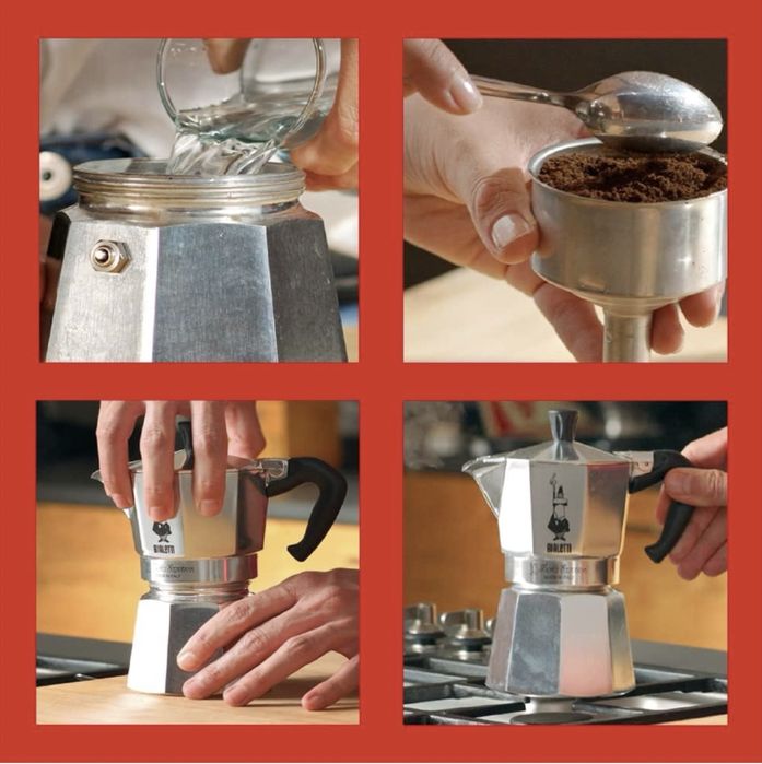 Espressor italian Bialetti Moka Express Iconic