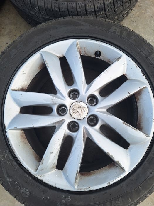 4бр. Джанти с гуми  17 цола 5x108 Peugeot 508 / Пежо 508 2012г.