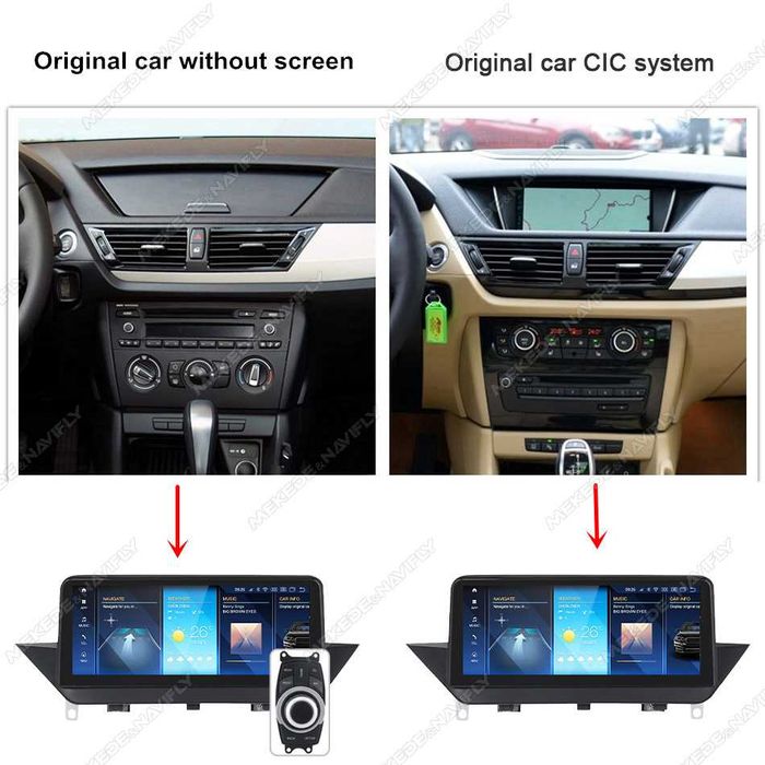 Navigatie BMW X1 E84 CIC din 2009 - 2015 , 6GB ram noua garantie