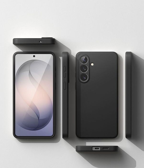 Ringke silicone magnetic (magsafe) за samsung galaxy s26 – black