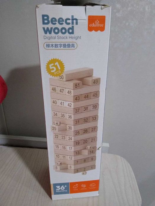 Продам игрушку Деревянная башня "Дженга" Beechwood.