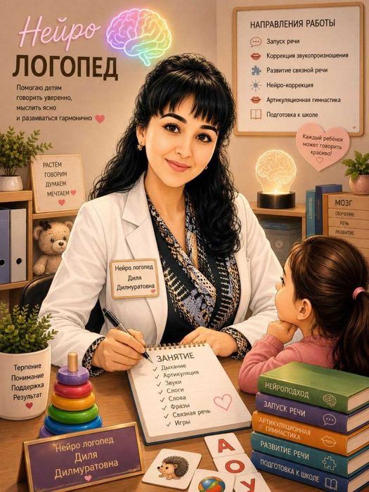 Логопед для детей | Индивидуальные занятия