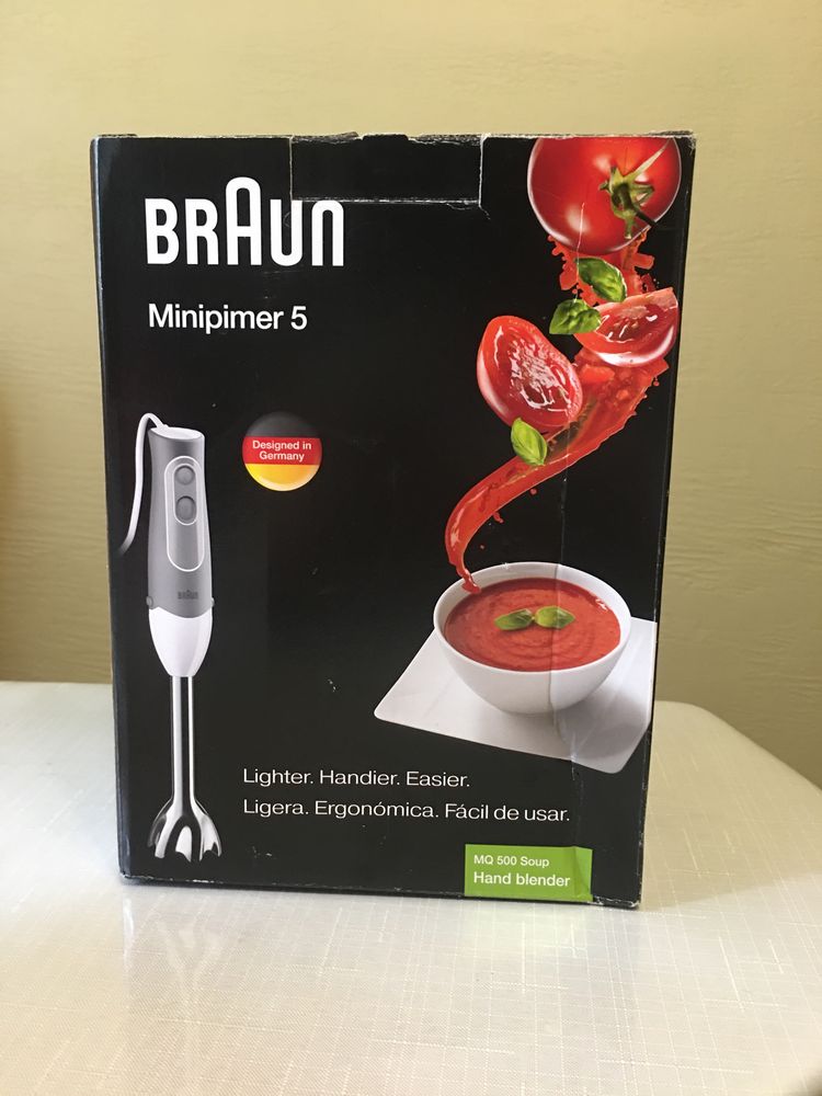 Braun Multiquick 5 Hand blender - Lighter. Handier. Easier 