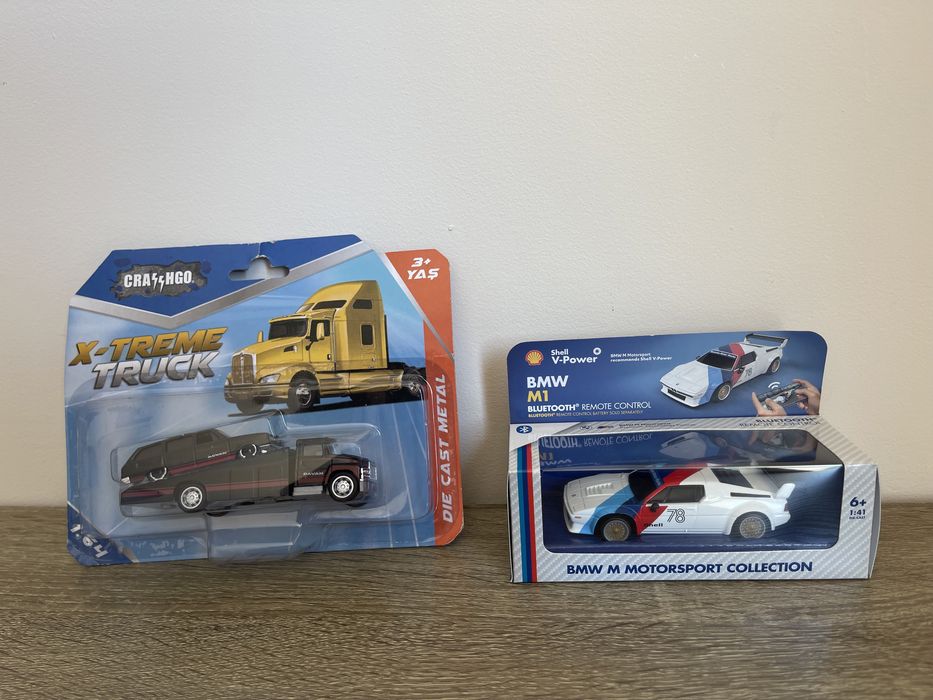 Hot wheels метални модели/коли, shell bmw m1, камион Advan, скейтборд от Mcdonald’s