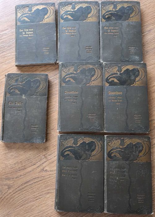 Vând cărți vechi in limba germană din anii 1900