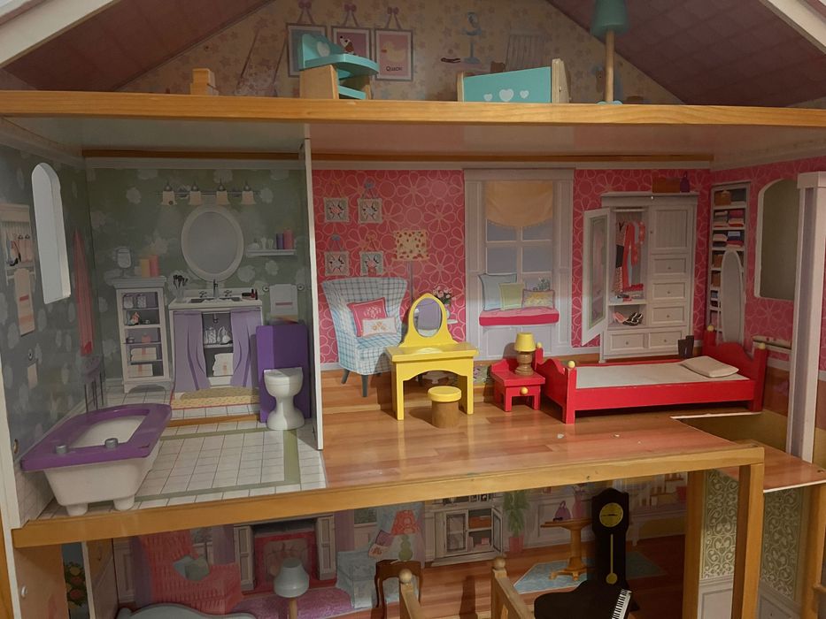 Дървена къща за кукли Варна