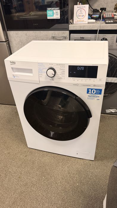 Комбинирана пералня със сушилня BEKO WDW75141 STEAM | 7 КГ + 4 КГ | 1400 ОБ./МИН. | STEAMCURE | INVERTER