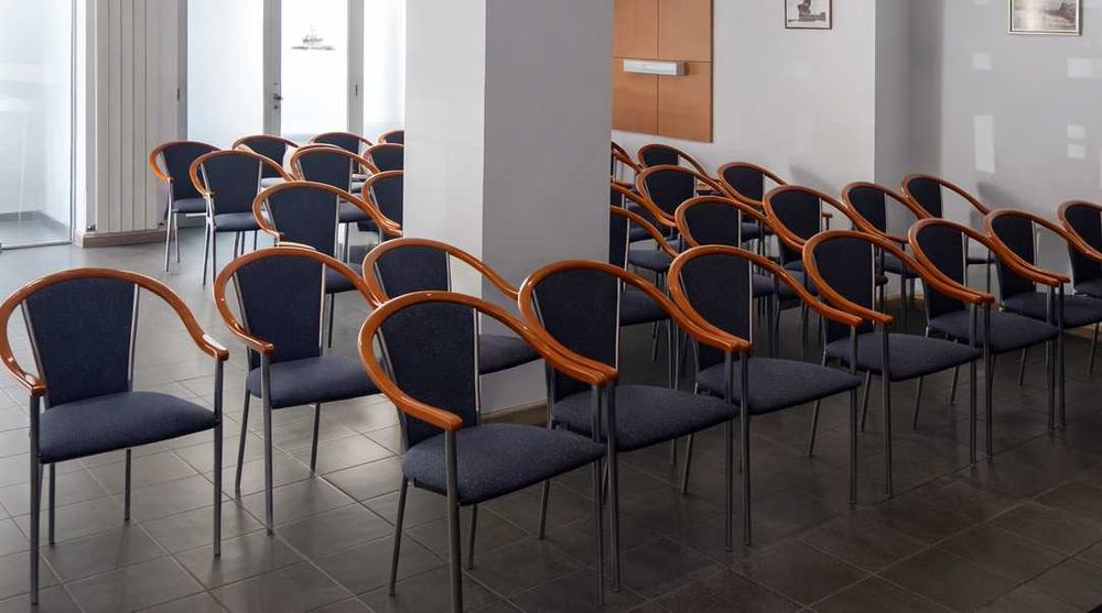 Scaune conferinta / sala – set 60 bucăți, stare bună