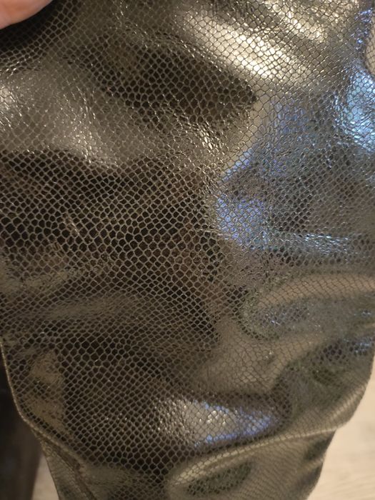 Сапоги осенние кожа