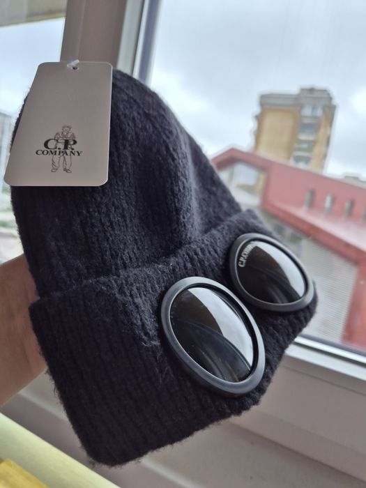 Черна мъжка шапка C.P.COMPANY