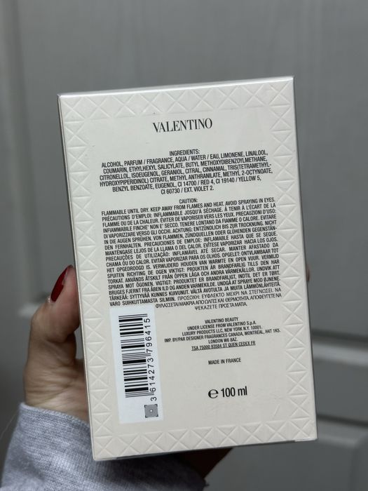 Valentino uomo born in roma ivory